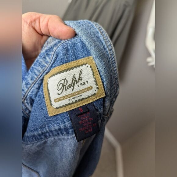 Ralph Lauren 1967 Denim Blazer Jacket Women’s Small Casual Vintage-Inspired S - Picture 8 of 11